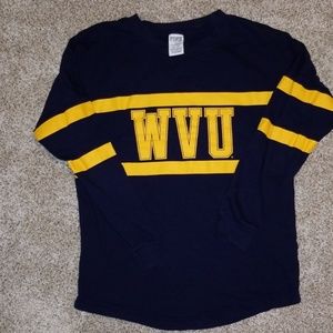Pink WVU Longsleeve Tee